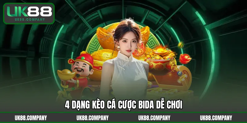 4 dạng kèo cá cược bida dễ chơi