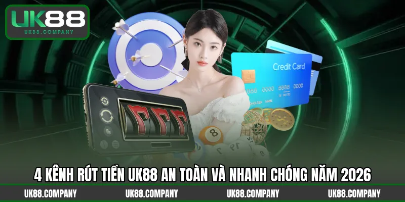 4 kênh rút tiền UK88 an toàn và nhanh chóng năm 2026