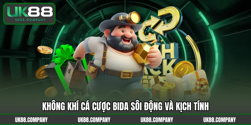 Không khí cá cược bida sôi động và kịch tính